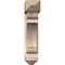 Ekena Millwork Olympic Arts and Crafts Smooth Bracket w/ Offset Brace, Douglas Fir, 7 1/2"W x 30"D x 34"H BKT0806X30X34OLY03SDF - alternate 3